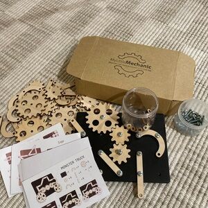 My Little Mechanic Wooden Building Set - 3+